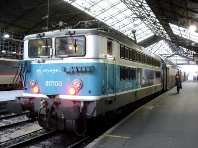 フランス パリ 電車