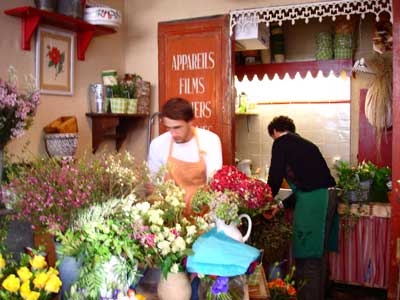 フランス パリ 花屋