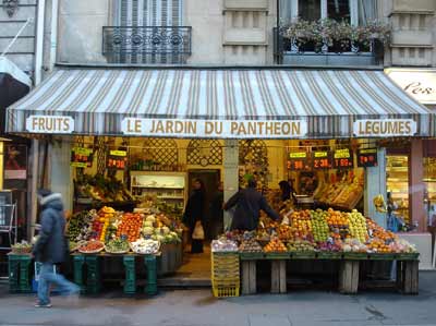 フランス パリ 商店街