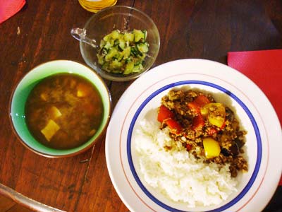 フランス パリ 夕ご飯