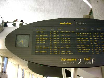 フランス パリ シャルルドゴール空港