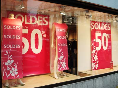 フランス パリ ソルド soldes