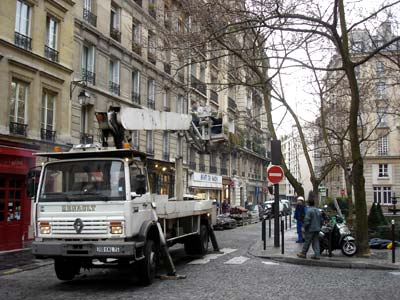 フランス パリ クリスマス イルミネーション