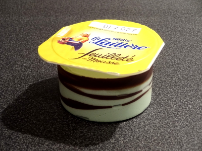 Nestle la Laitiere feuillete de mousse