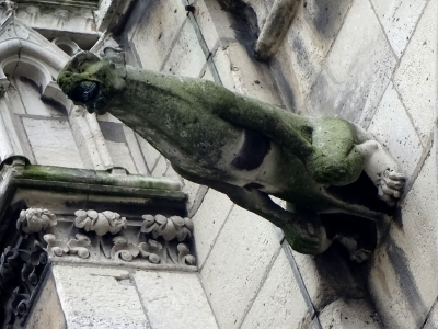 パリ ノートルダム寺院のガーゴイル