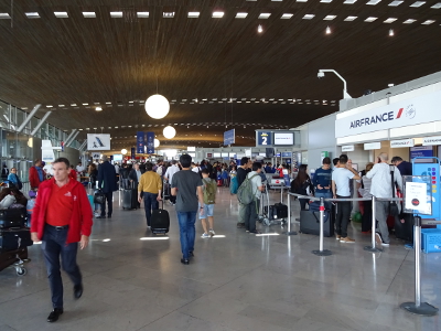 フランス パリ シャルルドゴール空港