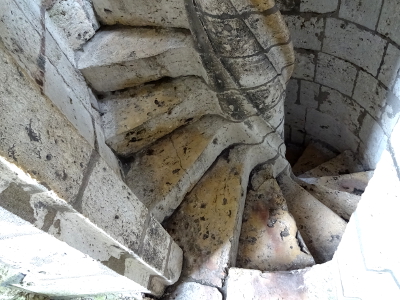 シャルトル ノートルダム大聖堂の螺旋階段